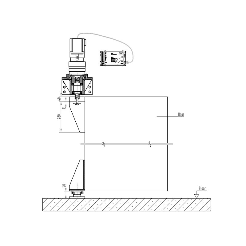 3000 kg Operator Automatik Swing